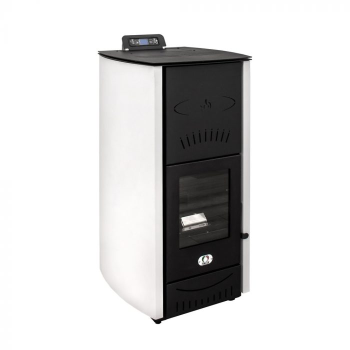 Idrostufa a Pellet Asia 28 Kw Bianca