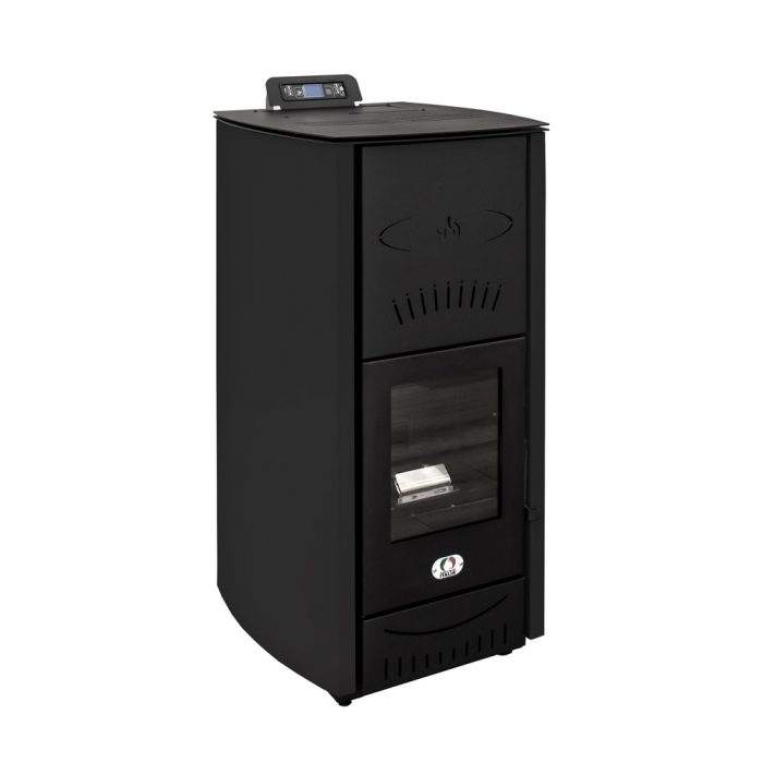 Idrostufa a Pellet Asia 28 Kw Nero