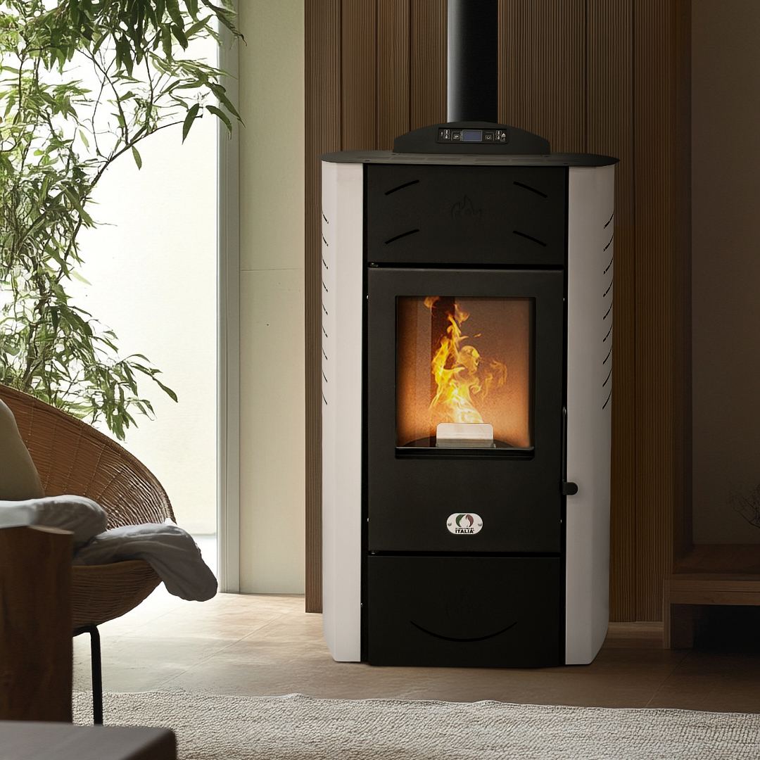 Piec Na Pellet Z Płaszczem Wodnym 15 kW Siberia