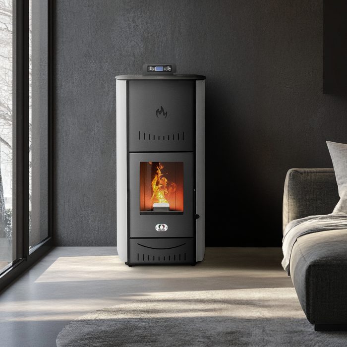 Piec Na Pellet Z Płaszczem Wodnym New York 20-24 Kw