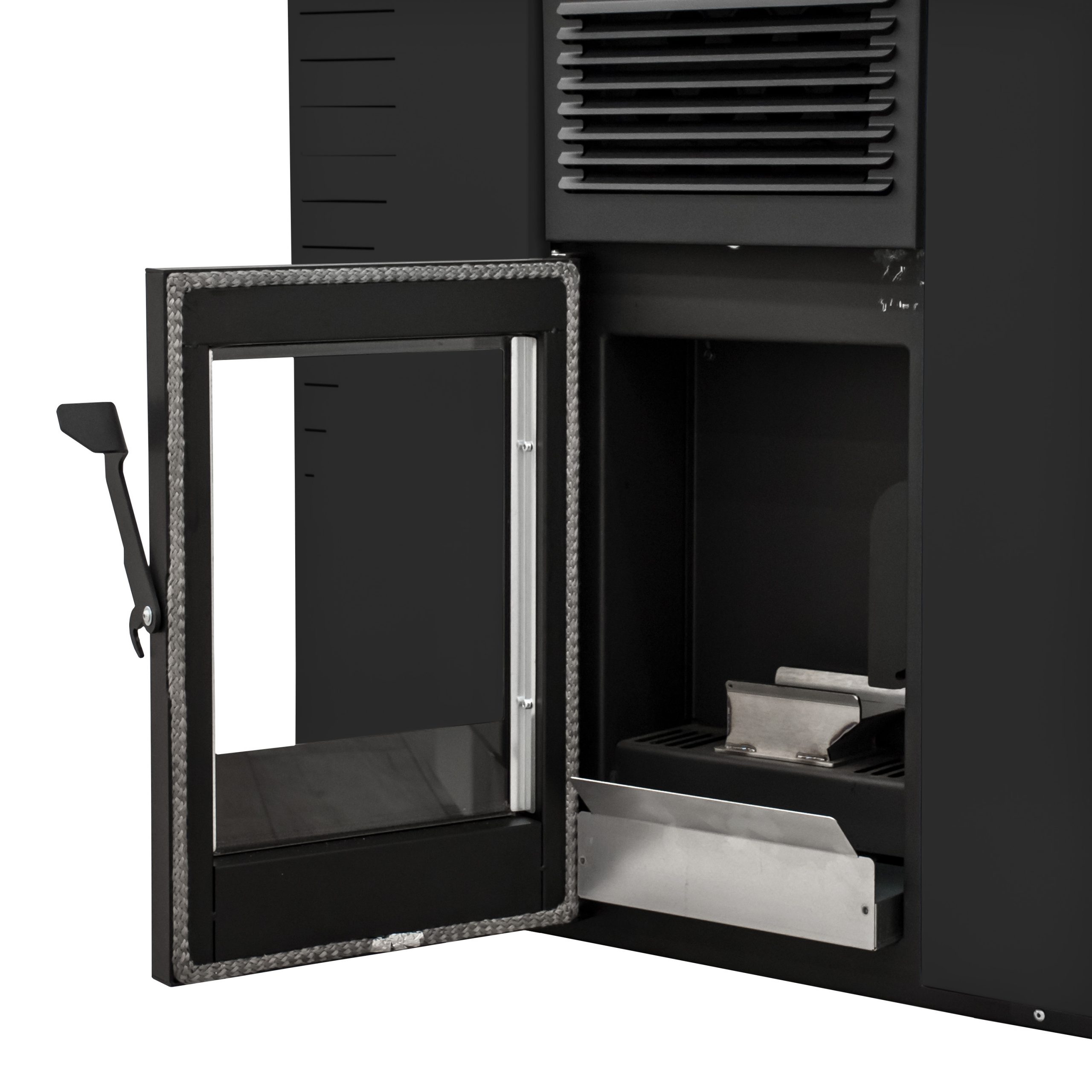 Stufa a pellet Marmolada 9-14 kw bracere Nera
