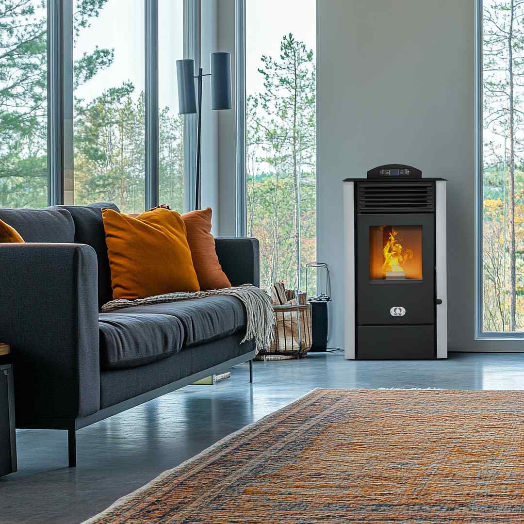 Mały piec na pellet 8 kw California