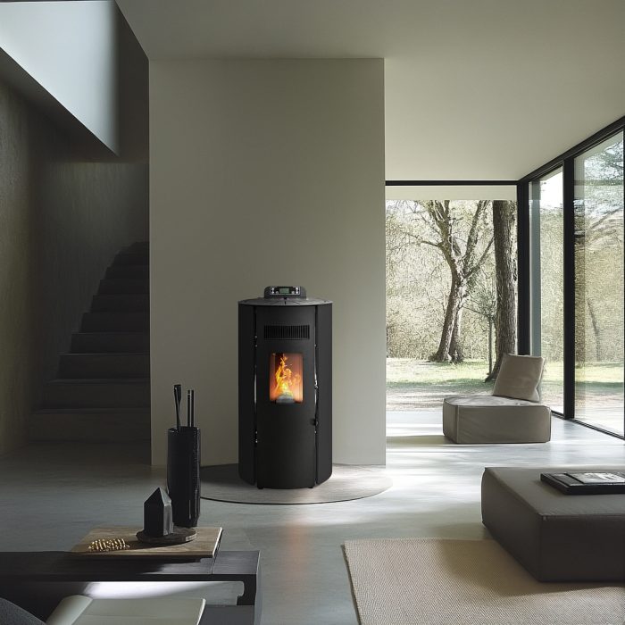 Piec na pellet okrągły 9 kW Boston