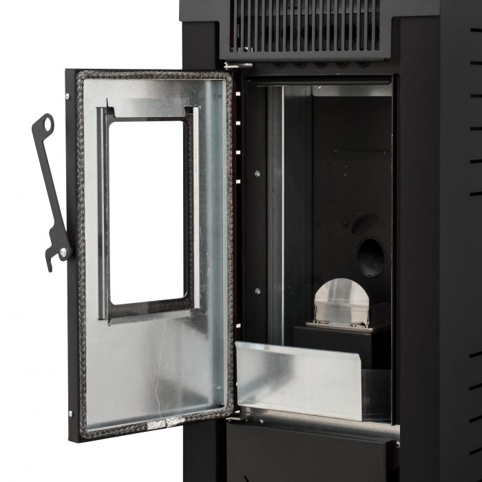 dettaglio stufa a pellet 9 kw Niagara