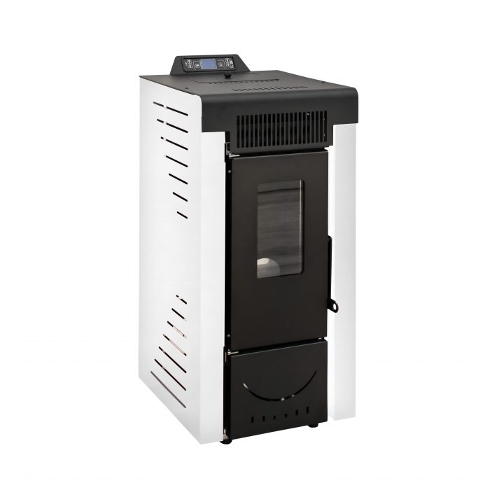 stufa a pellet 9 kw Niagara Bianca