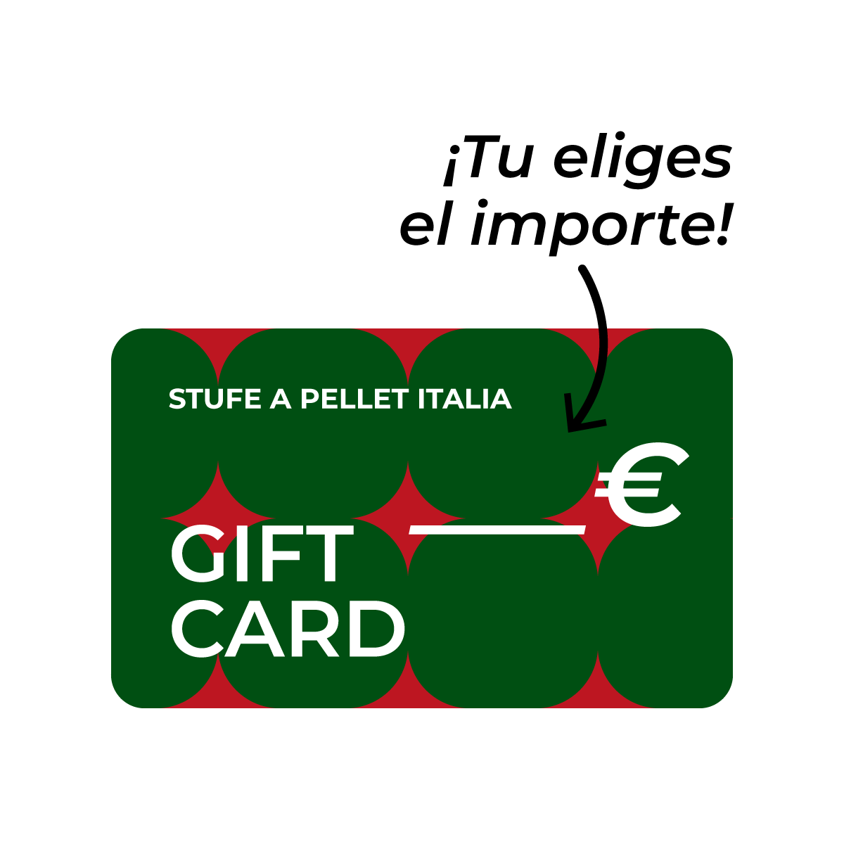 Tarjetas Regalo Estufas Pellets Italia Gift Card